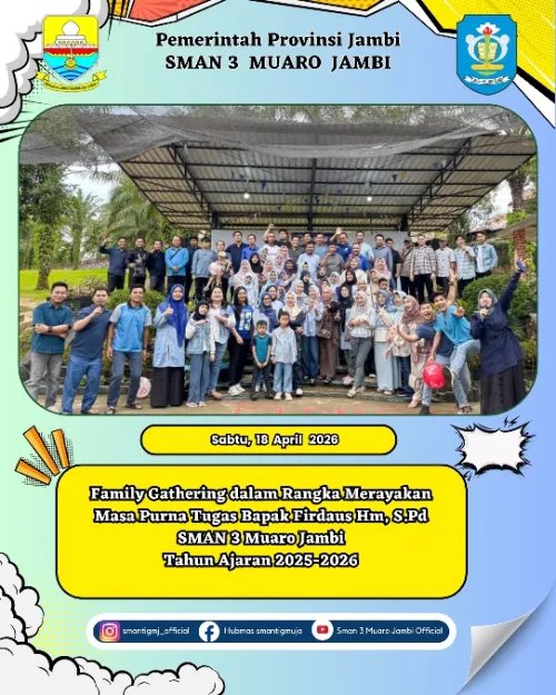 Family Gathering Penuh Makna, Ajang Pererat Silaturahmi dan Purna    Tugas Bapak Firdaus HM, S.Pd